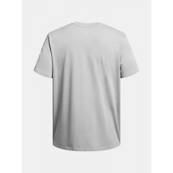  Tricou pentru bărbați UNDER ARMOUR UA HW ARMOUR LABEL SS 1382831-011 GRI 