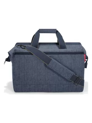 Sac REISENTHEL ALLROUNDER L POCKET HERINGBONE ALBASTRU ÎNCHIS