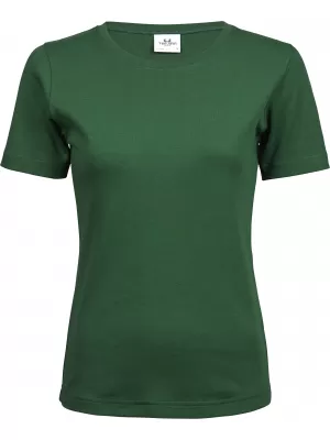 Tricou de dama TEE JAYS | TJ 580 VERDE DE PĂDURE