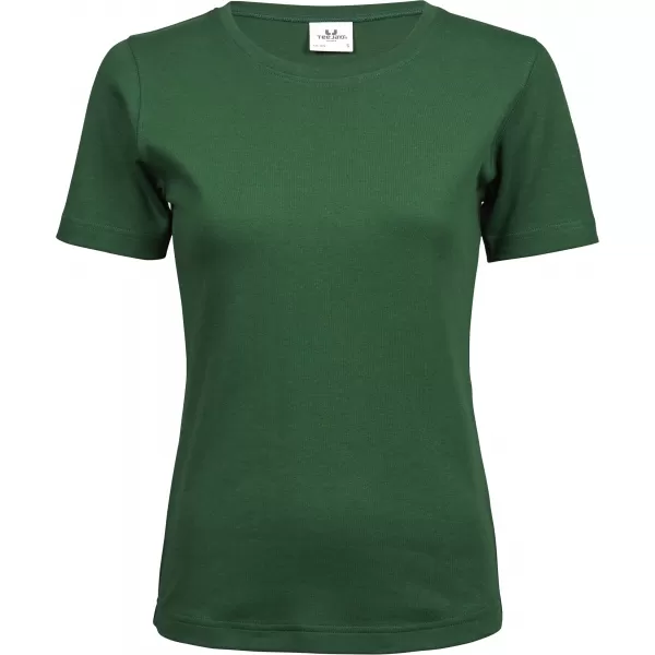  Tricou de dama TEE JAYS | TJ 580 VERDE DE PĂDURE 