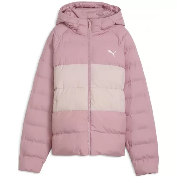  Jacheta pentru copii PUMA SYNTHETIC HOODED PUFFER JACKET 68840465 ROZ ECHILIBRAT 