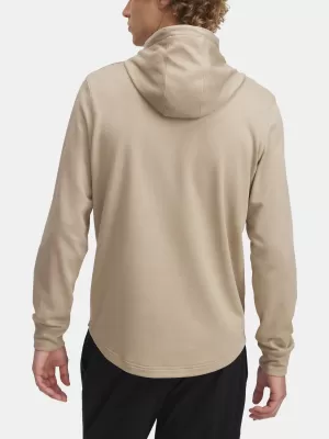 Hanorac pentru bărbați UNDER ARMOUR UA RIVAL TERRY LOGO HOOD 1390141-299 MARO