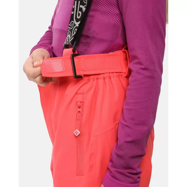  Pantaloni de schi pentru copii KILPI MIMAS-J ZJ0401KI ROZ 