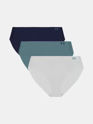 Chiloți de damă UNDER ARMOUR UA PURE STRETCH NS (3KS) 1383897-014 SALUT GRI