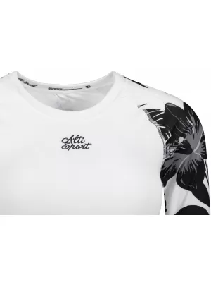 Premium de cultură funcțională pentru femei ALTISPORT VOJ/ALW115TR04 ALB-NEGRU