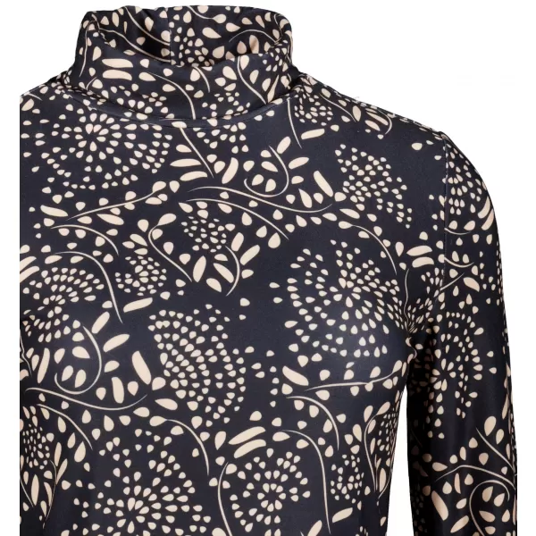  Tricou pentru femei KIXMI VENUS NEGRU/BEJ 