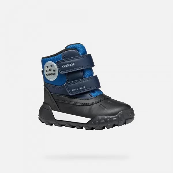  Băieți primii pași GEOX TREKKYUP ABX B566LC054FUC4585 ALBASTRU ÎNCHIS 