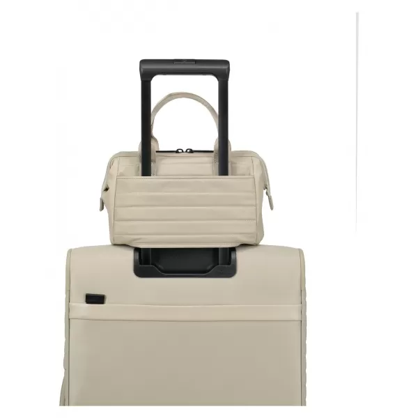  Geantă de mână TRAVELITE BARBARA STEPP COSMETIC BAG NUD SATINAT 