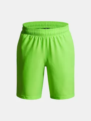 Pantaloni scurți pentru băieți UNDER ARMOUR UA TECH WOVEN WORDMARK SHORT 1383341-389 VERDE