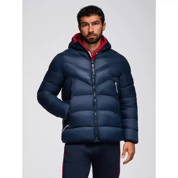  Sacou OMBRE OM-JAHP-0303 ALBASTRU MARIN 