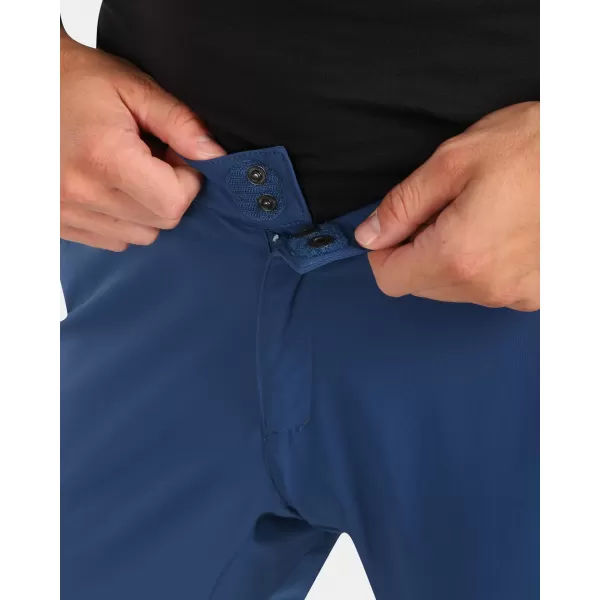  Pantaloni softshell pentru bărbați KILPI NUUK-M ZM0410KI ALBASTRU ÎNCHIS 