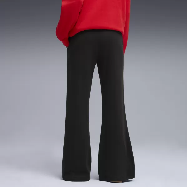 Doamne PUMA HER COMFORT HIGH-WAIST STRAIGHT PANTS FL OP 63301001 PUMA NEGRU 