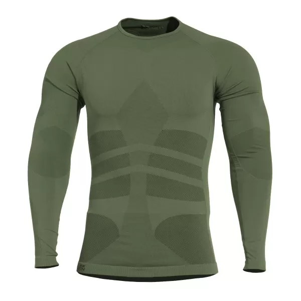  tricou PENTAGON PLEXIS SHIRT K11009 VERDE CAMO 