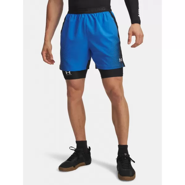  Pantaloni scurți pentru bărbați UNDER ARMOUR VANISH GRAPHIC SHORT 6007632-402 ALBASTRU 