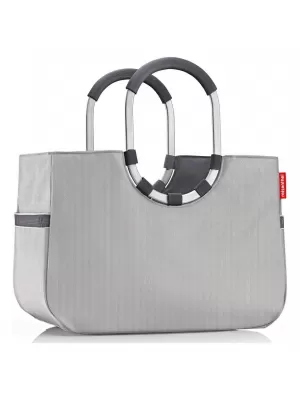 Geantă de mână REISENTHEL LOOPSHOPPER L GRI HERINGBONE