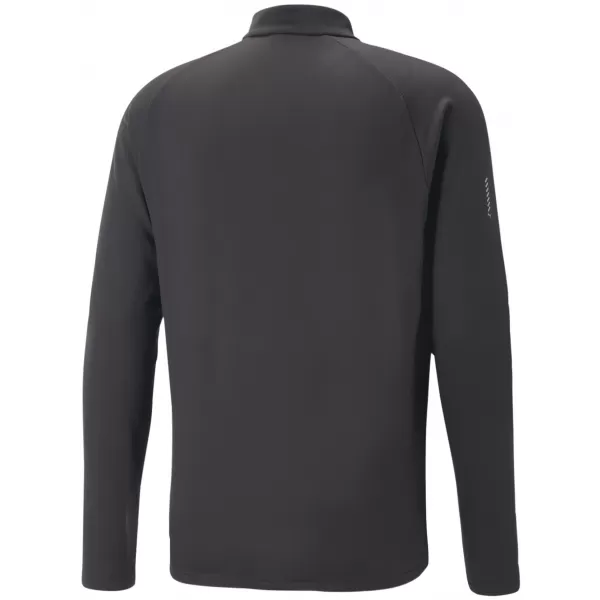  Panoul pentru bărbați PUMA RUN CLOUDSPUN KNIT 1/2 ZIP 52327201 PUMA NEGRU 