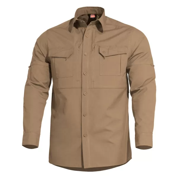  Cămașă pentru bărbați PENTAGON PLATO SHIRT K02019 COIOT 