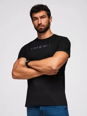 Cămaşă OMBRE OM-TSPT-0248 NEGRU