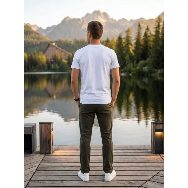  Tricou pentru bărbați cu mâneci scurte ALTISPORT ALM193129 ALB 
