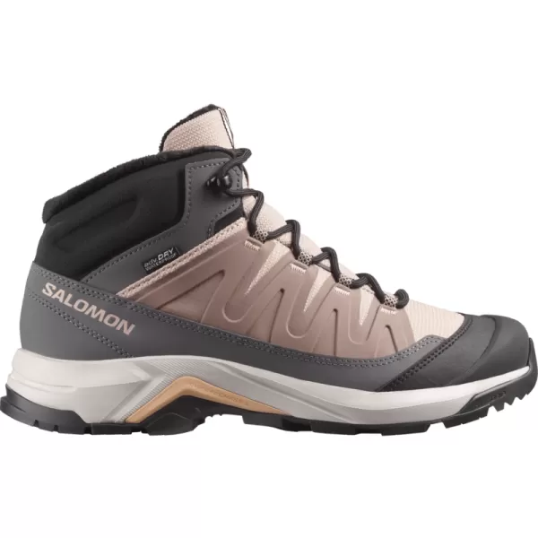  Pantofi de dama SALOMON X-ADVENTURE COLDRUSH WATERPROOF W TRANDAFIR ETHEREA/FIER/MAHONY 