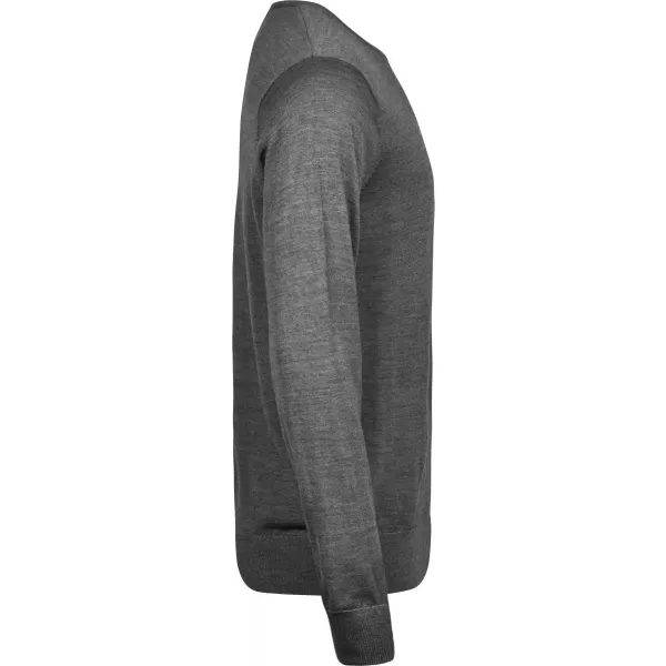  Pulover pentru bărbați TEE JAYS | TJ 6000 MELANGE GRI 