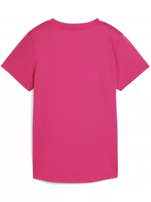 Cămaşă PUMA W TAD ESSENTIAL VNECK TEE 52589099 ROZ STRĂLUCITOR