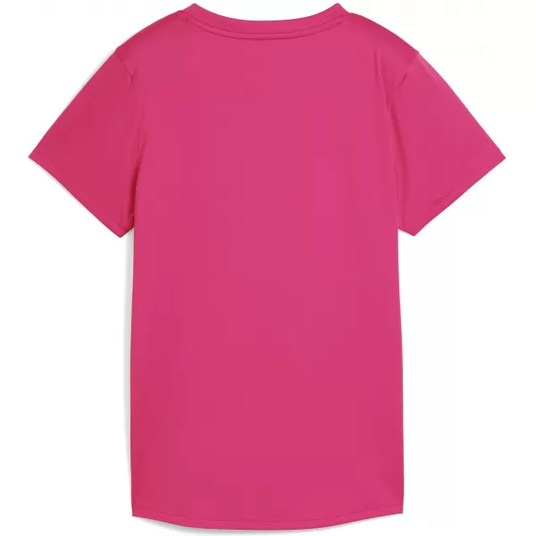  Cămaşă PUMA W TAD ESSENTIAL VNECK TEE 52589099 ROZ STRĂLUCITOR 