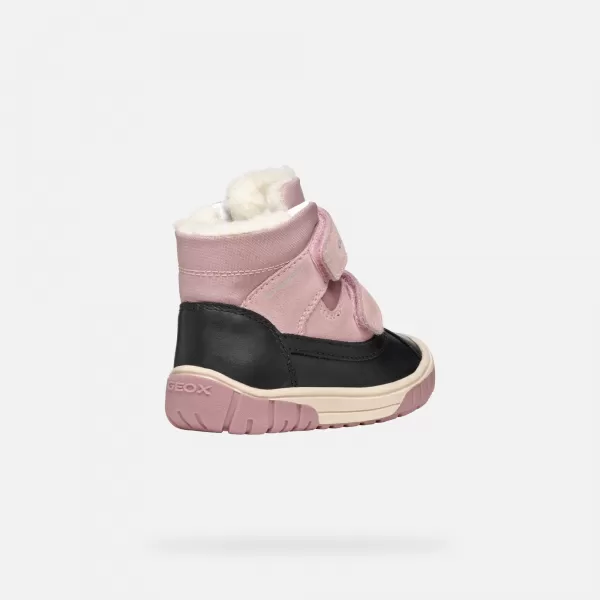  Botine pentru fete GEOX OMAR WPF NEGRU 