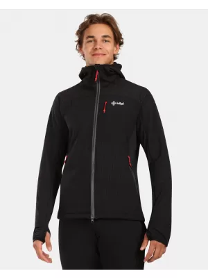 Hanorac pentru bărbați din fleece KILPI FRENI-M ZM0203KI NEGRU