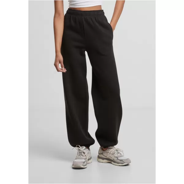  Pantalonii pentru doamne URBAN CLASSICS TB8006 NEGRU 
