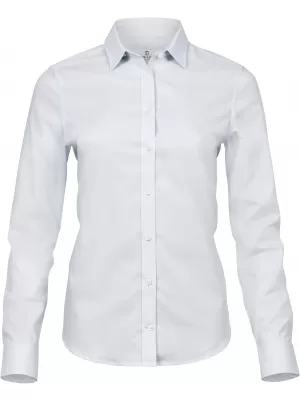 Cămașă de damă TEE JAYS | TJ 4025 ALB