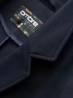Jachetă pentru bărbați OMBRE OM-BLZB-0101 ALBASTRU MARIN