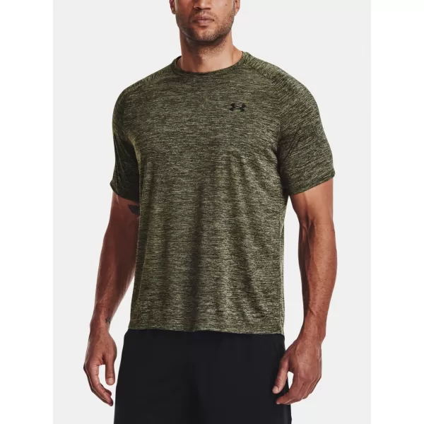  Tricou pentru bărbați UNDER ARMOUR UA TECH 2.0 SS TEE 1326413-390 VERDE 