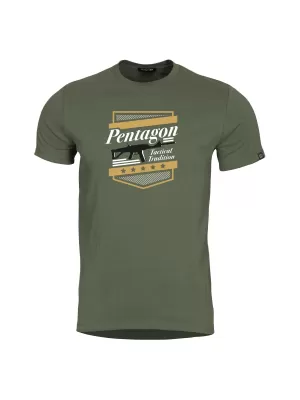 tricou PENTAGON AGERON A.C.R. K09012 VERDE MĂSLINIU
