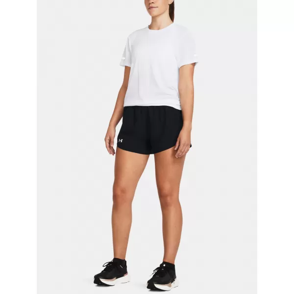  Pantaloni scurți de damă UNDER ARMOUR UA FLY BY 3'' SHORTS 1382438-001 NEGRU 