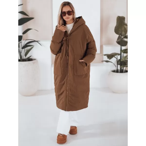  Geacă pentru doamne DSTREET TY3238 CARAMEL 