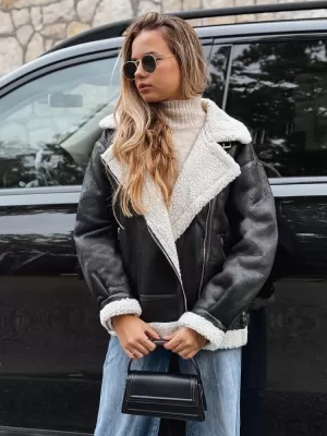 Geaca de dama DSTREET TY5246 NEGRU
