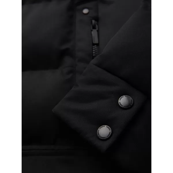  Palton pentru bărbați OMBRE OM-JALJ-0264 NEGRU 