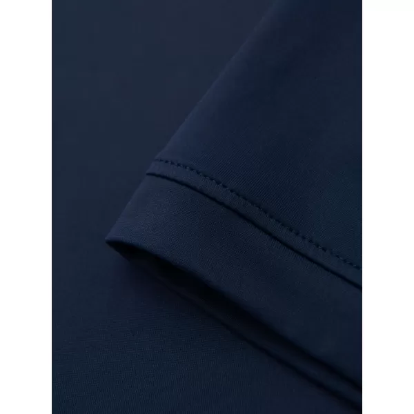  Mens t -thirt cu guler OMBRE OM-POSS-0150 ALBASTRU MARIN 