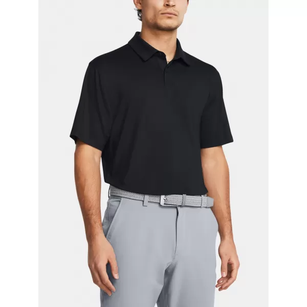  Tricou pentru bărbați UNDER ARMOUR UA T2G POLO LB 1383255-001 NEGRU 