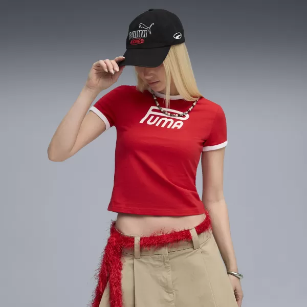  Tricou pentru femei PUMA FUTURE PENTRU TOTDEAUNA ROȘU 
