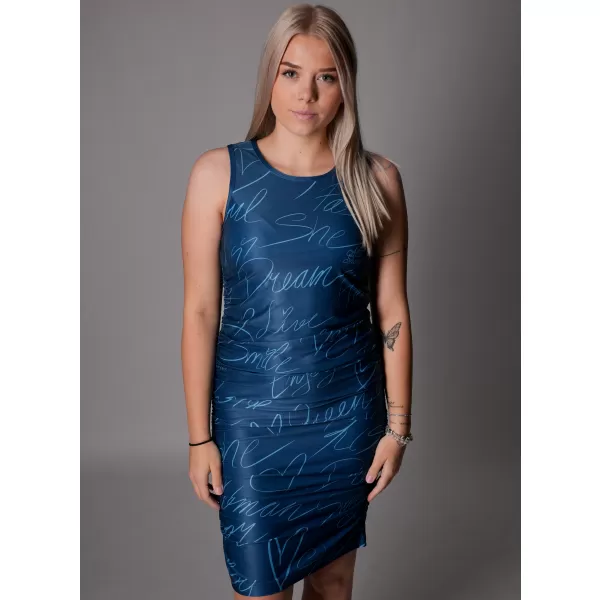  Rochie premium dama ALTISPORT VOJ/ALW084SAT03 ALBASTRU 