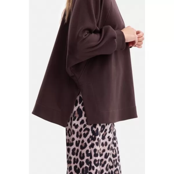  Hanorac de dama BEWEAR B306 CIOCOLATA NEAGRA 