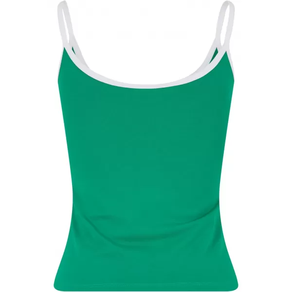  Maieu de damă URBAN CLASSICS TB7485A BROASCA VERDE/ALB/ALB/NEGRU 