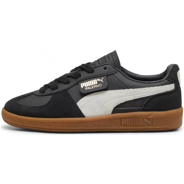  Pantofi pentru bebeluși PUMA PALERMO LTH JR 39727503 PUMA BLACK/GREY/GUM 
