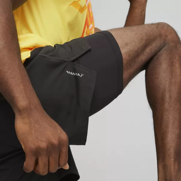  Pantaloni scurţi PUMA RUN VELCTY ULTRWVE 2IN1 SHRT 52499401 PUMA NEGRU 