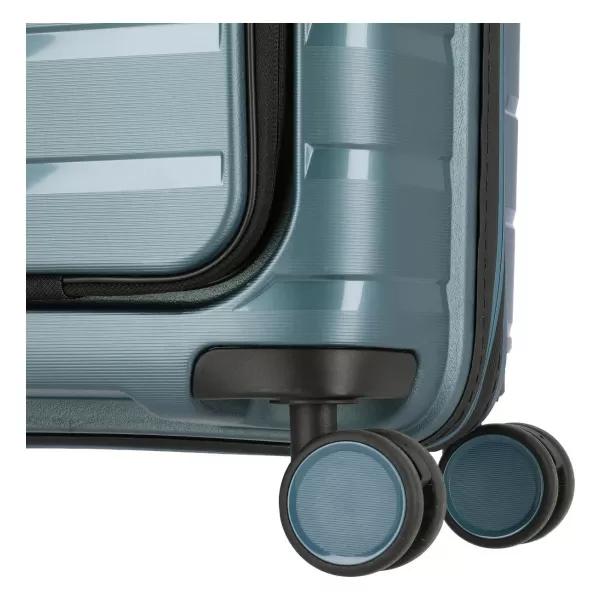  Valiză TRAVELITE AIR BASE 4W S FRONT POCKET ALBASTRU CA GHEATA 