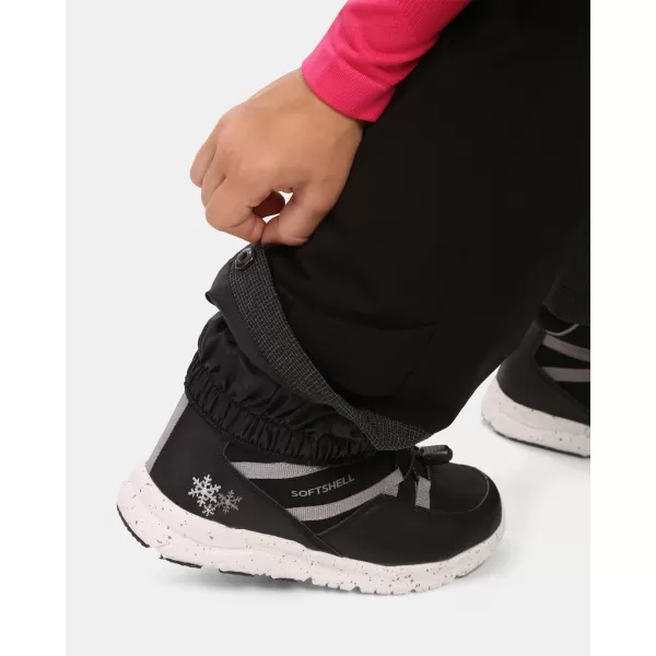  Pantaloni de schi pentru copii KILPI CHARLIE-J ZJ0402KI NEGRU 