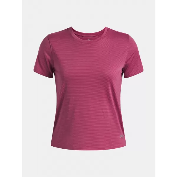  Tricou pentru femei UNDER ARMOUR UA LAUNCH SHORTSLEEVE 1382434-659 ROŞU 