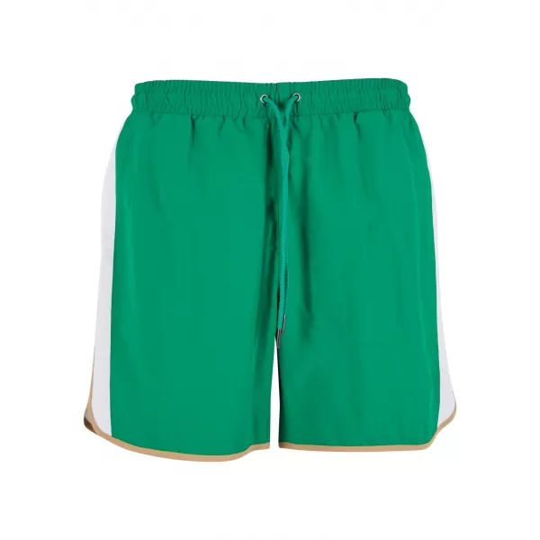  Pantaloni scurți de înot pentru bărbați URBAN CLASSICS TB7348 VERDE BROASCA 